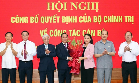 Bộ Chính trị phân công, chỉ định thêm một Phó Bí thư Đảng ủy Mặt trận Tổ quốc, các đoàn thể Trung ương